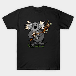 Plaid Koala starts a new trend T-Shirt